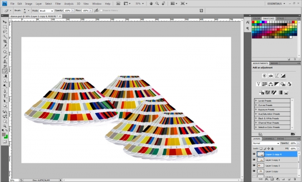 Creation of CMYK: Step 3